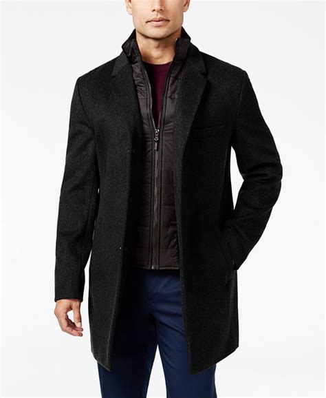 mens michael kors jackets - br|Michael Kors men's overcoat.